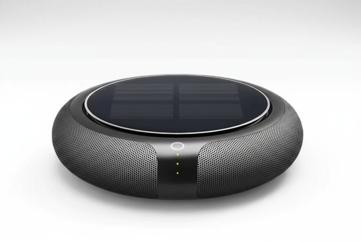 Car solar air purifier