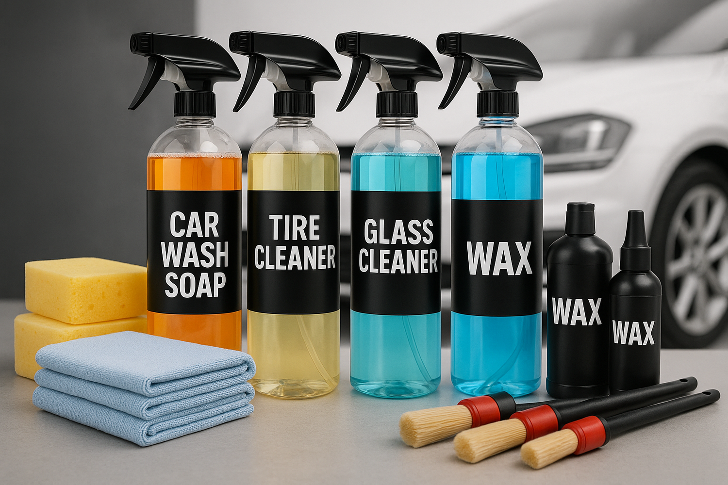 EXTERIOR CLEANING CHEMICLES